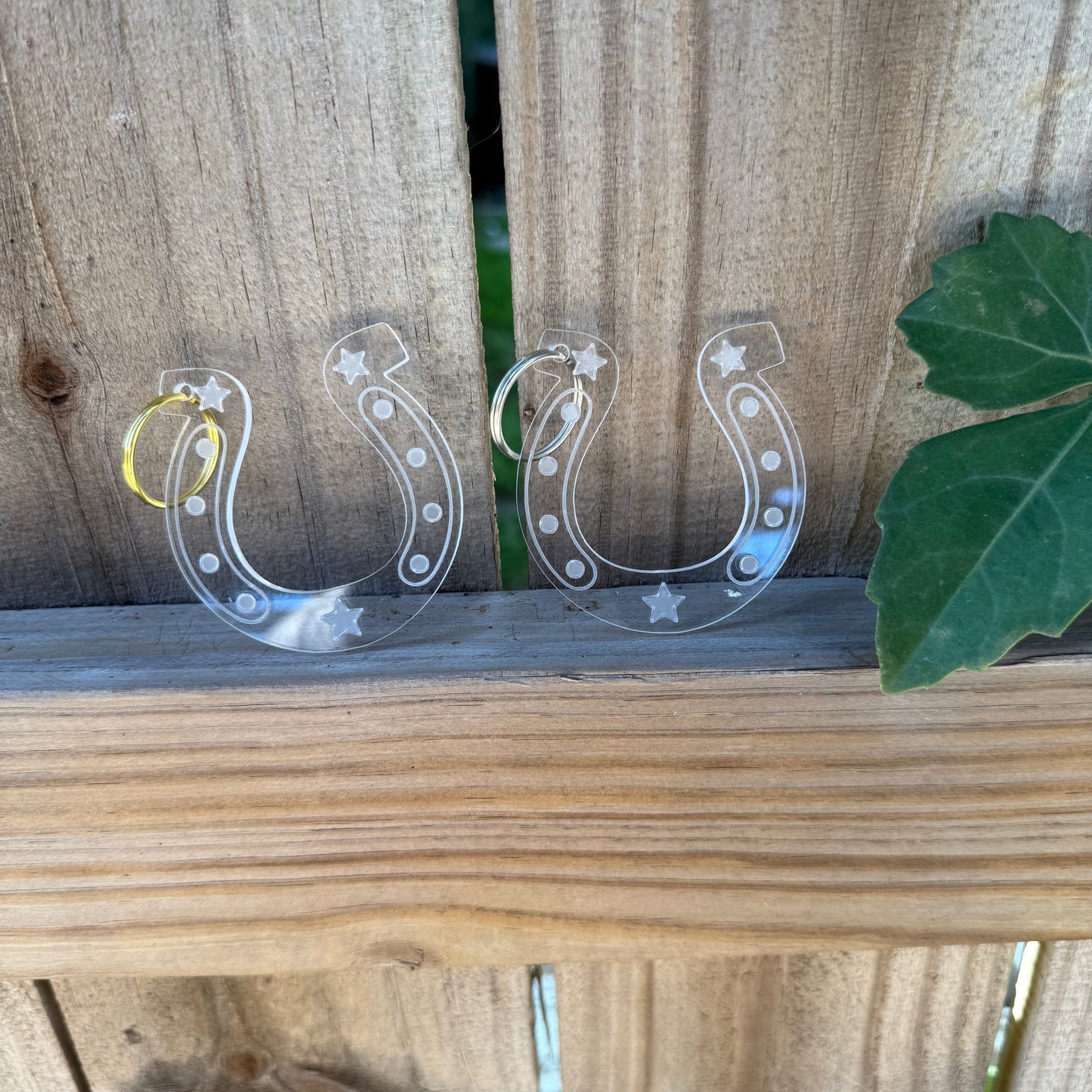 Lucky Horseshoe Keychain