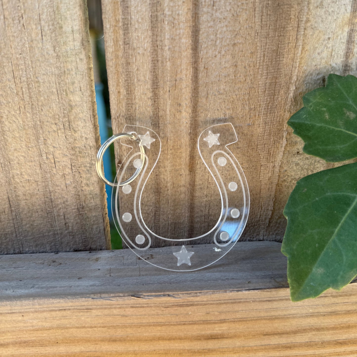 Lucky Horseshoe Keychain