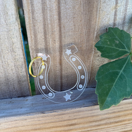Lucky Horseshoe Keychain