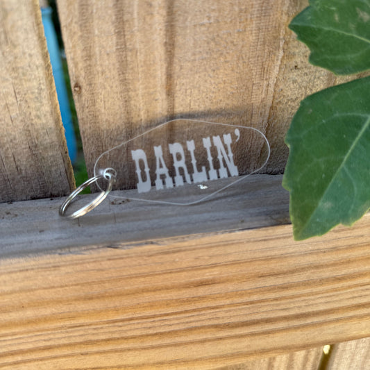 "Darlin" Keychain