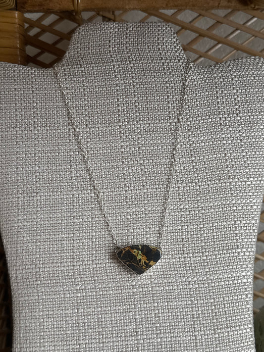 Discounted ** Blackjack Turquoise Necklace