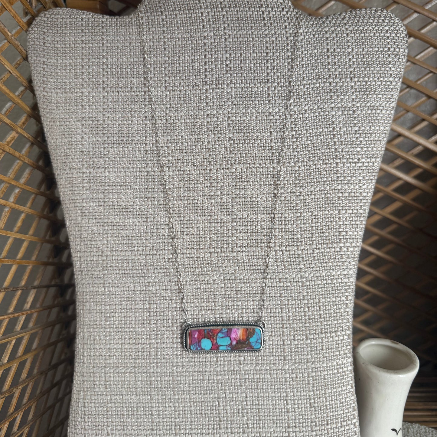 Dahlia Mohave Bar Necklace