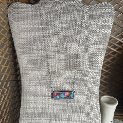 Dahlia Mohave Bar Necklace