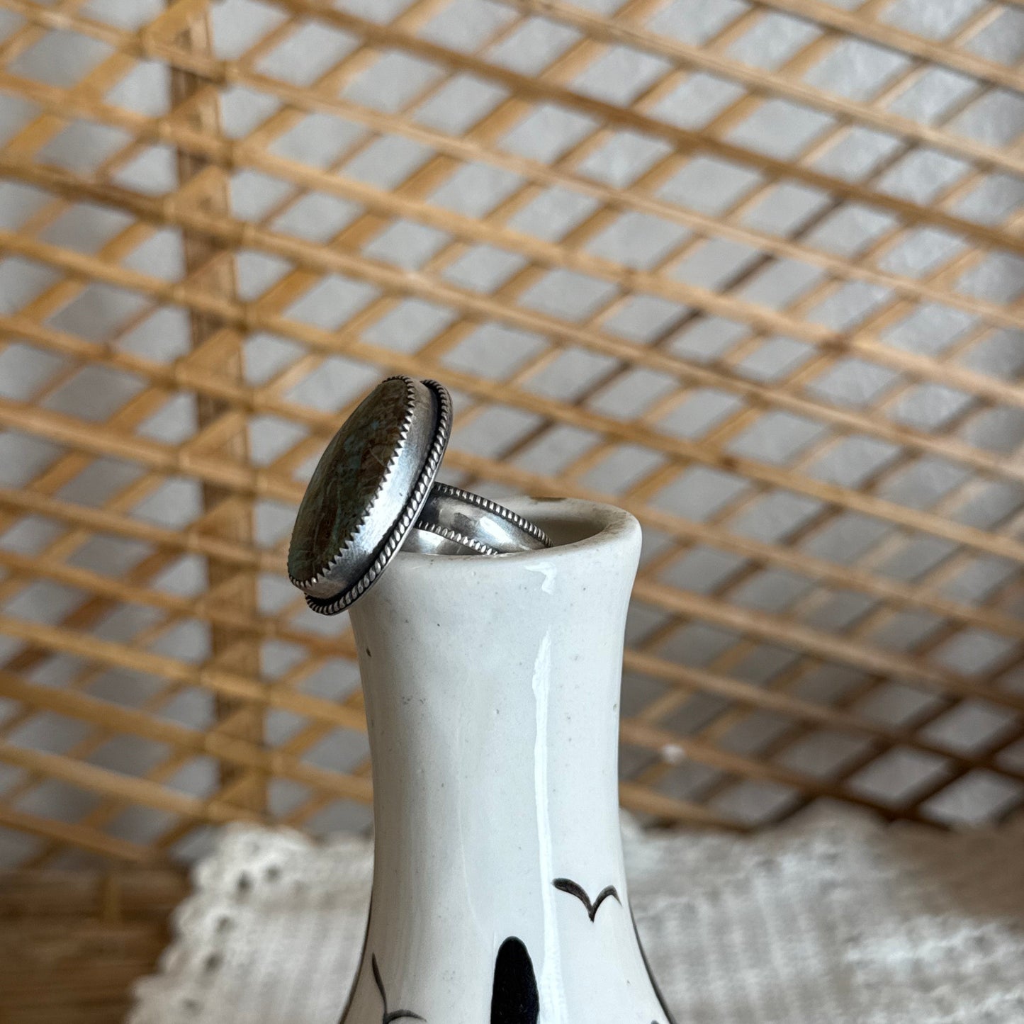 70's Mountain Turquoise Ring