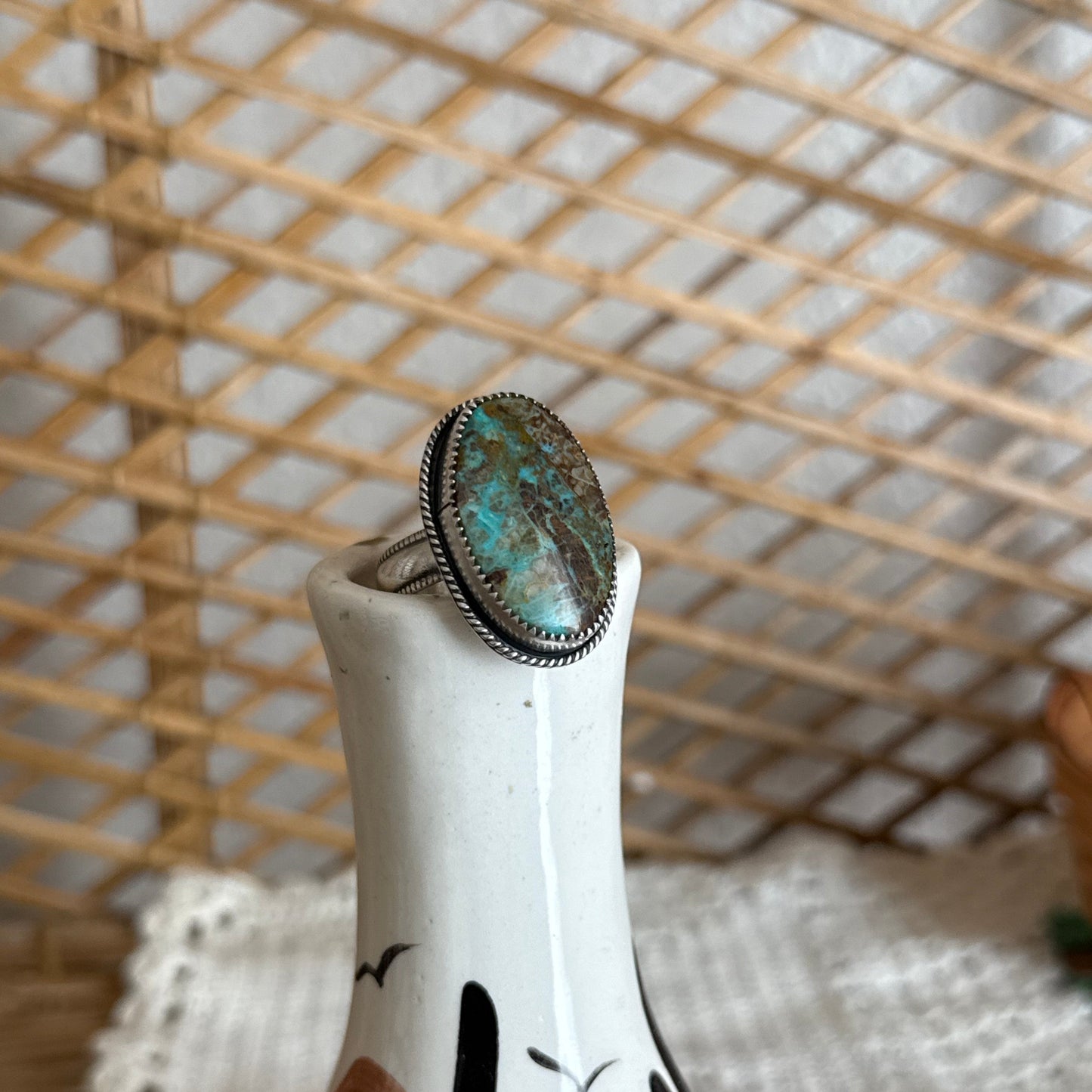 70's Mountain Turquoise Ring