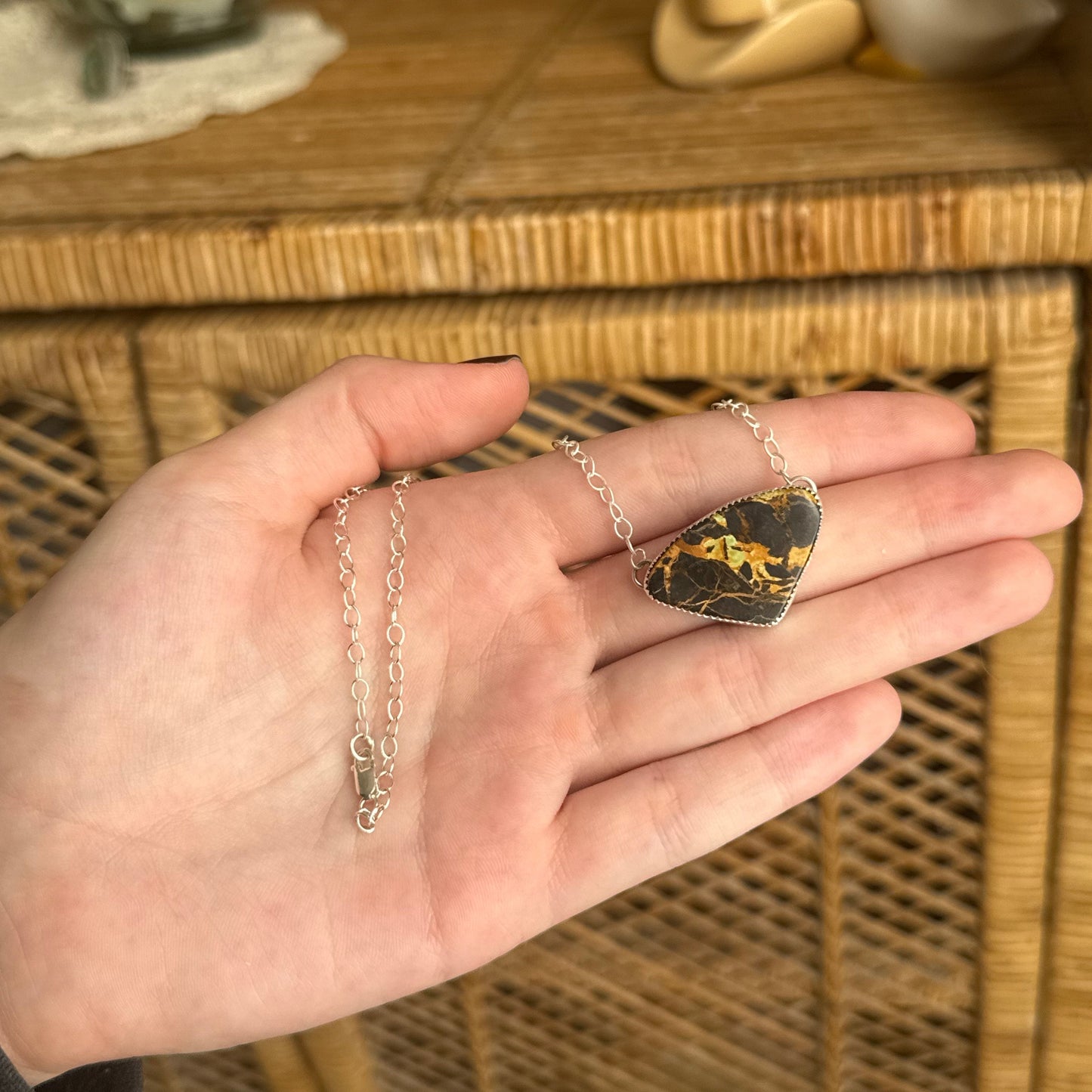 Discounted ** Blackjack Turquoise Necklace